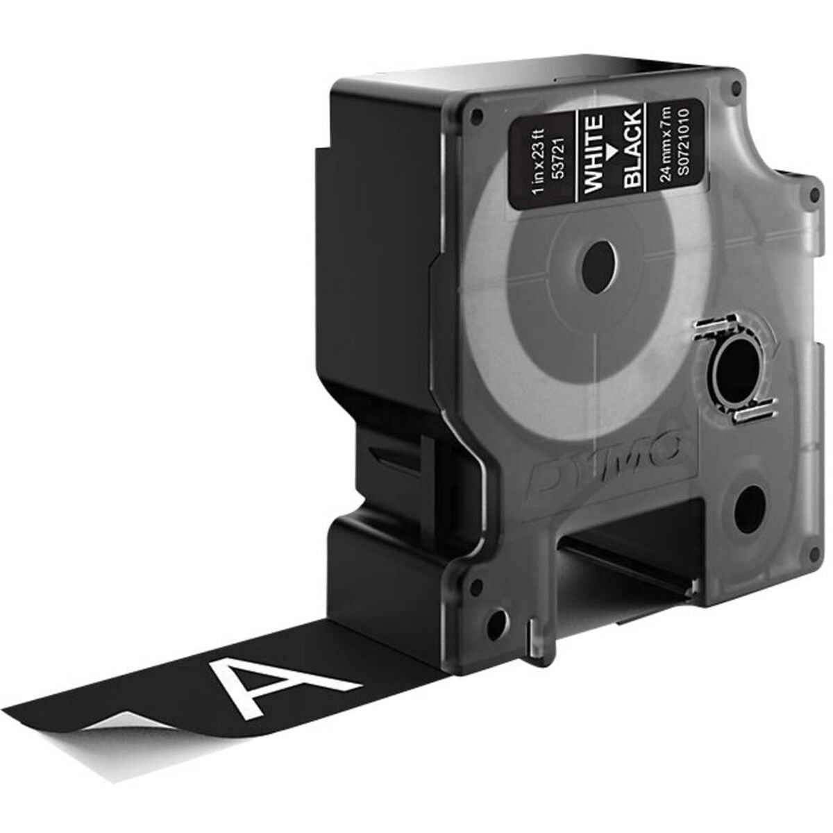 Laminated Tape for Labelling Machines Dymo D1 53721 24 mm LabelManager™ White Black (5 Units) Laminated Tape for Labelling Machines Dymo D1 53721 24 mm LabelManager™ White Black (5 Units)