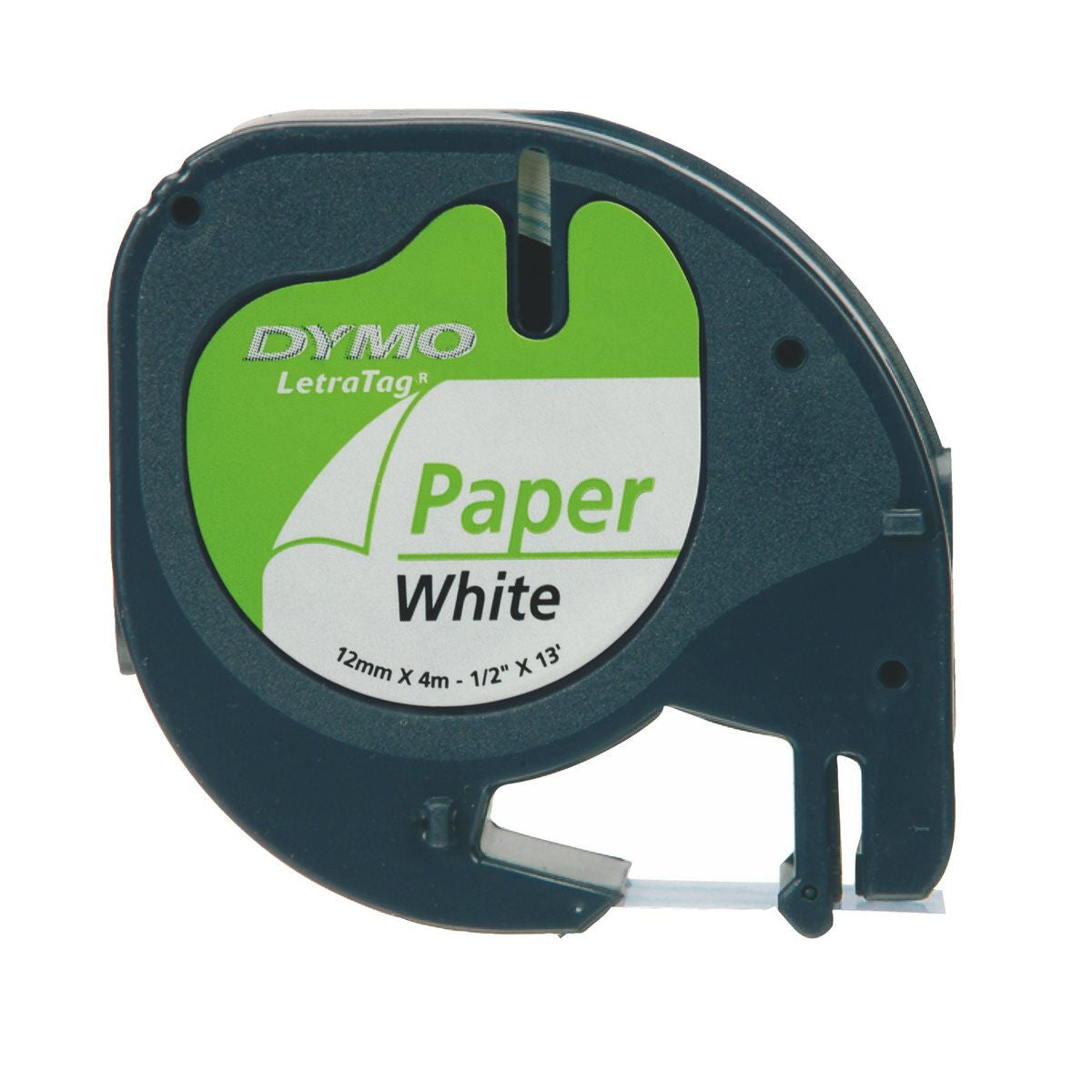 Laminated Tape for Labelling Machines Dymo 91200 12 mm LetraTag® White Black (10 Units) Laminated Tape for Labelling Machines Dymo 91200 12 mm LetraTag® White Black (10 Units)