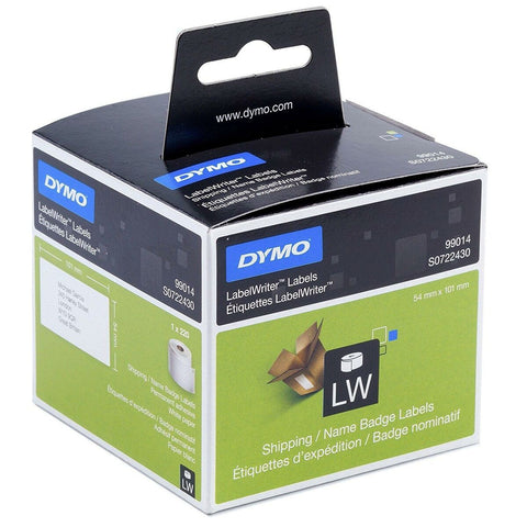 Original Dot Matrix Tape Dymo S0722430 White Black/White Original Dot Matrix Tape Dymo S0722430 White Black/White