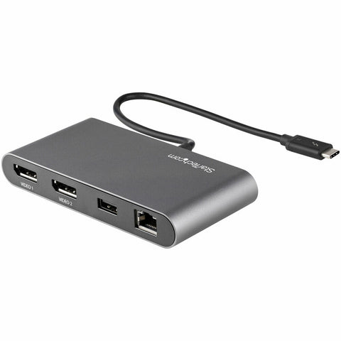 Dockstation Startech TB3DKM2DPL 4K Ultra HD Grey Dockstation Startech TB3DKM2DPL 4K Ultra HD Grey