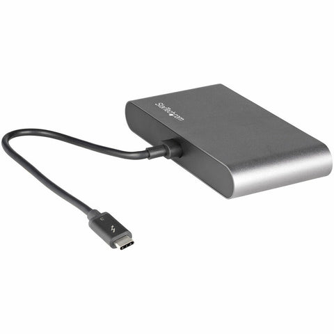 Dockstation Startech TB3DKM2DPL 4K Ultra HD Grey Dockstation Startech TB3DKM2DPL 4K Ultra HD Grey