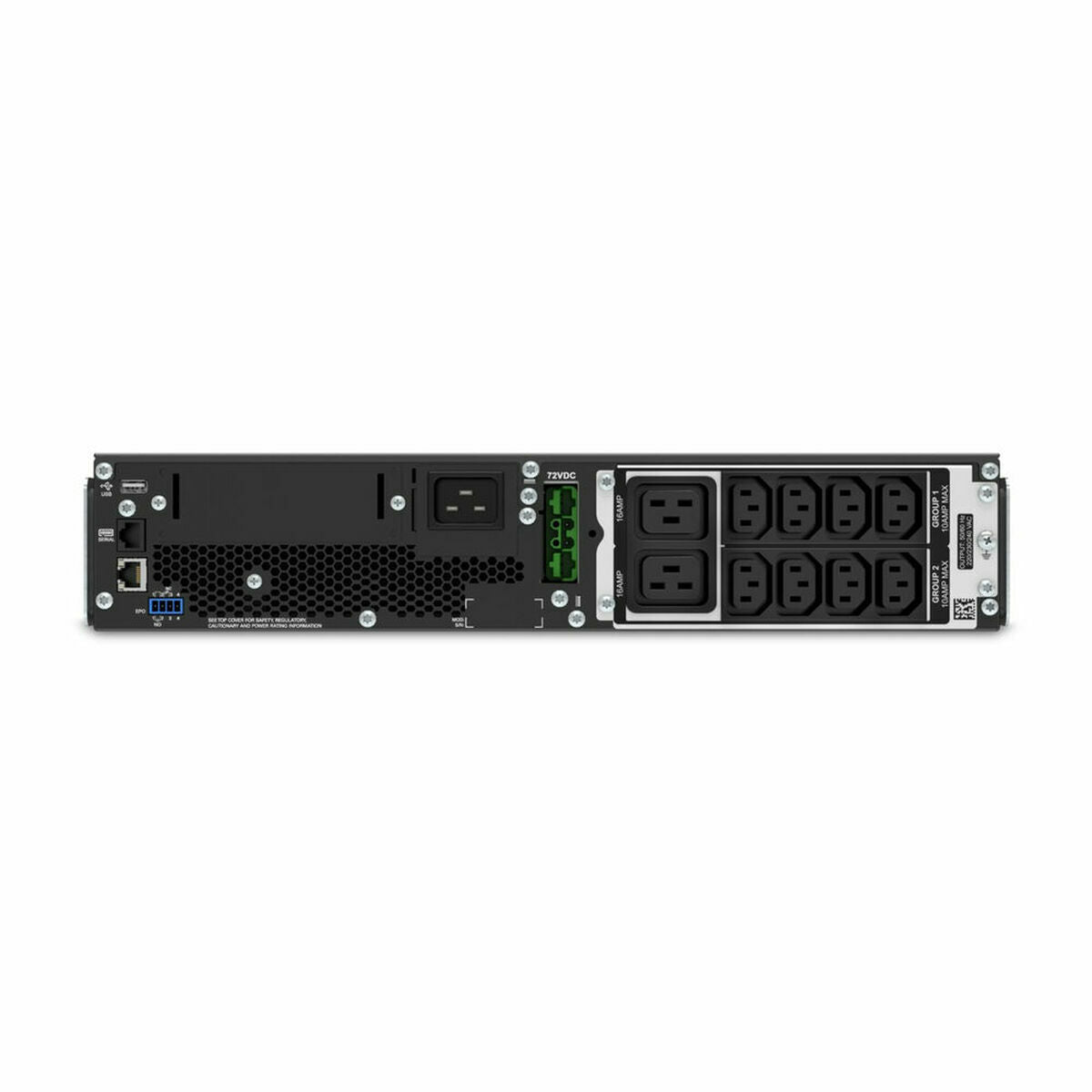 Uninterruptible Power Supply System Interactive UPS APC SRT3000RMXLI 2100 W 2700 W 3000 VA Uninterruptible Power Supply System Interactive UPS APC SRT3000RMXLI 2100 W 2700 W 3000 VA