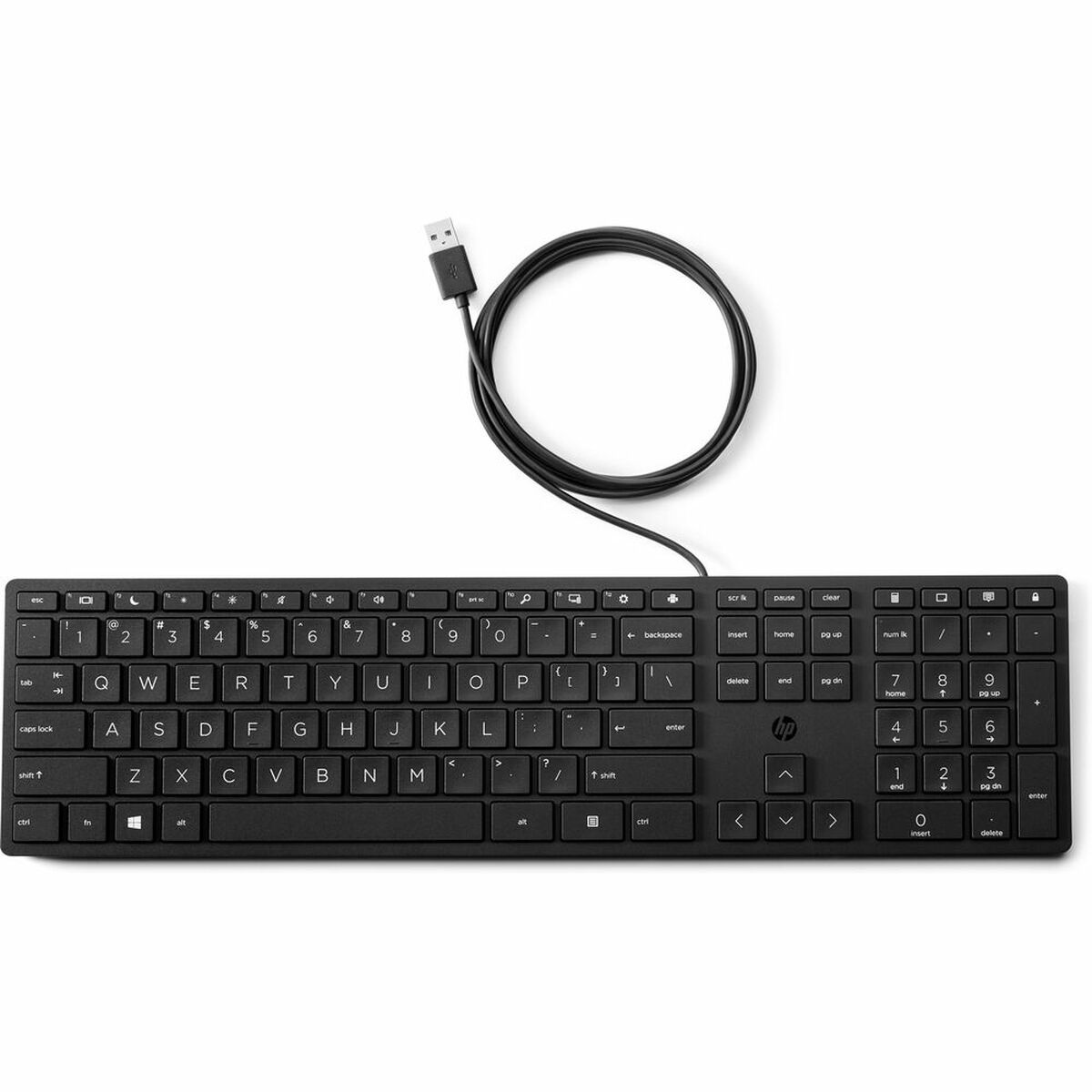 Keyboard HP 9SR37AA Black QWERTY Keyboard HP 9SR37AA Black QWERTY