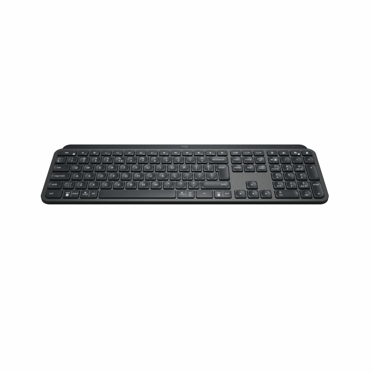 Keyboard Logitech 920-010251 Graphite Spanish Qwerty QWERTY Qwerty US Keyboard Logitech 920-010251 Graphite Spanish Qwerty QWERTY Qwerty US