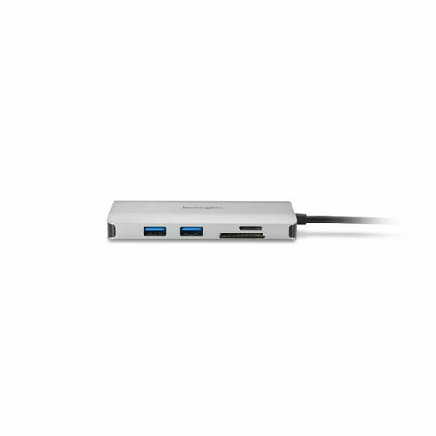 USB Hub Kensington K33820WW Black Silver USB Hub Kensington K33820WW Black Silver