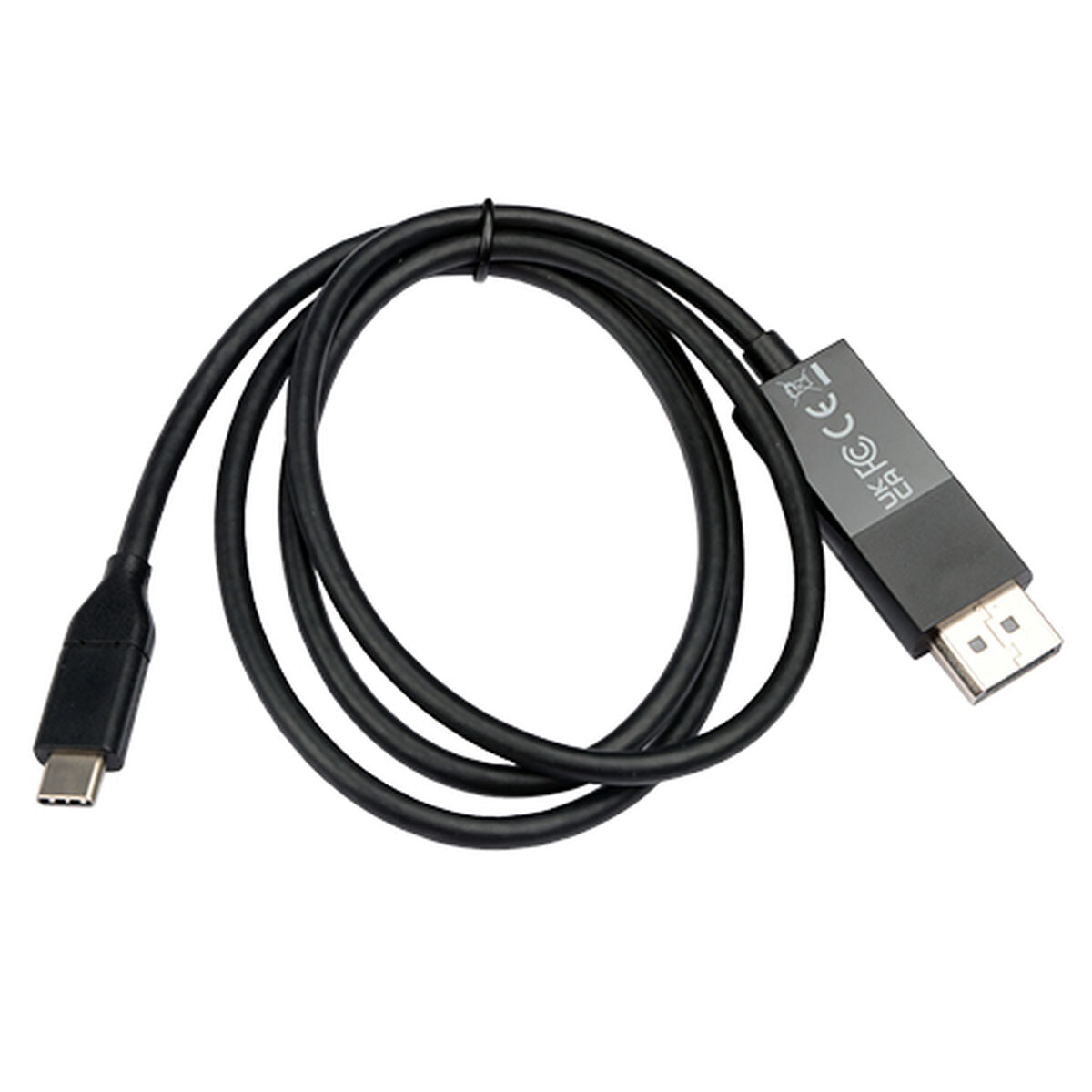 USB-C to DisplayPort Adapter V7 V7UCDP-2M Black USB-C to DisplayPort Adapter V7 V7UCDP-2M Black
