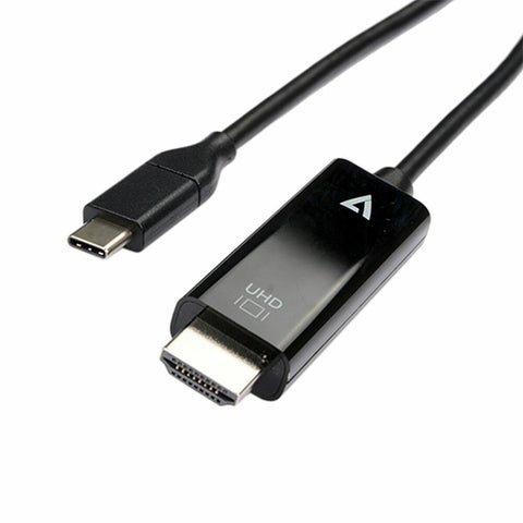 USB-C to HDMI Adapter V7 V7UCHDMI-2M Black USB-C to HDMI Adapter V7 V7UCHDMI-2M Black