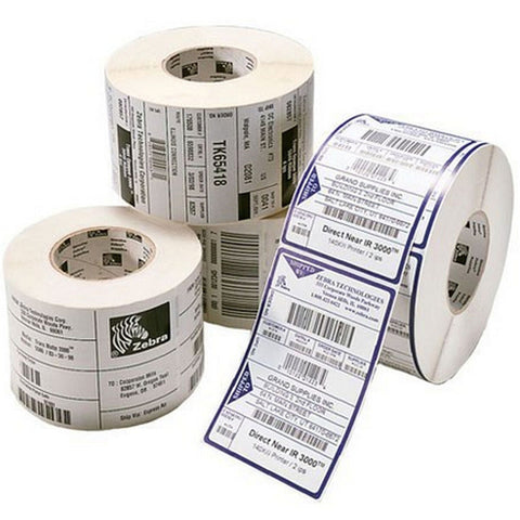 Roll of Labels Zebra 3004428 Transparent Roll of Labels Zebra 3004428 Transparent