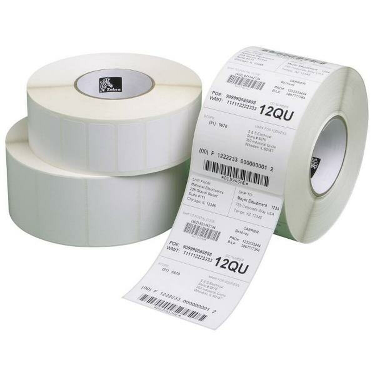 Roll of Labels Zebra 76528 White Roll of Labels Zebra 76528 White