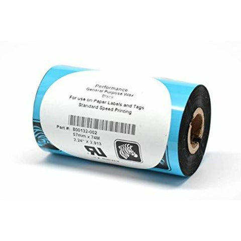 Thermal transfer ribbon Zebra 2300 Wax (12 Units) Thermal transfer ribbon Zebra 2300 Wax (12 Units)
