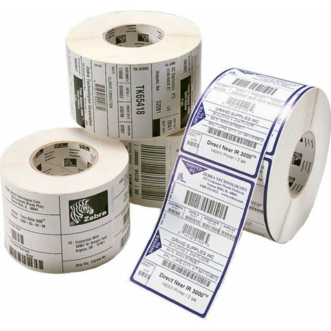 Roll of Labels Zebra 3002908 White Roll of Labels Zebra 3002908 White