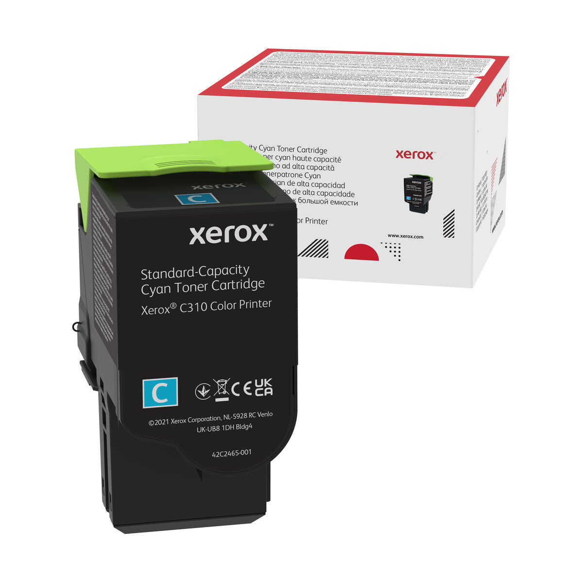 Compatible Toner Xerox 006R04357 Cyan Compatible Toner Xerox 006R04357 Cyan