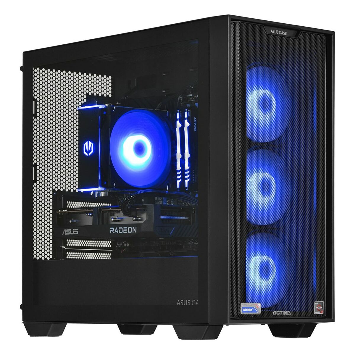 Desktop PC Actina KOMAAAGIP1386 AMD Ryzen 5 3600 16 GB RAM 1 TB SSD AMD Radeon RX 6600 Desktop PC Actina KOMAAAGIP1386 AMD Ryzen 5 3600 16 GB RAM 1 TB SSD AMD Radeon RX 6600