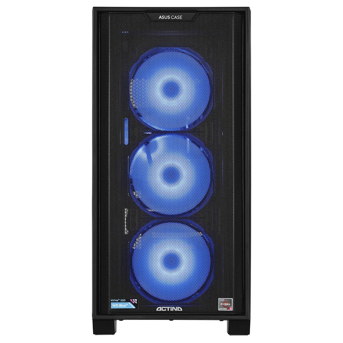 Desktop PC Actina KOMAAAGIP1386 AMD Ryzen 5 3600 16 GB RAM 1 TB SSD AMD Radeon RX 6600 Desktop PC Actina KOMAAAGIP1386 AMD Ryzen 5 3600 16 GB RAM 1 TB SSD AMD Radeon RX 6600