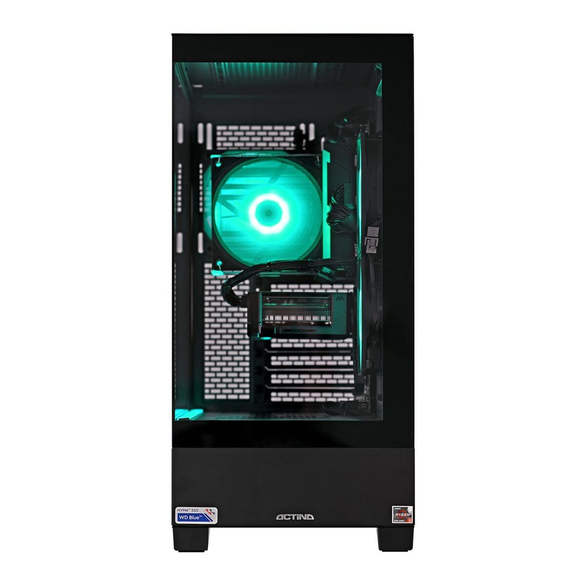 Desktop PC Actina KOMACNGIP0015 AMD Ryzen 5 5600X 32 GB RAM 1 TB SSD AMD Radeon RX 6600 Desktop PC Actina KOMACNGIP0015 AMD Ryzen 5 5600X 32 GB RAM 1 TB SSD AMD Radeon RX 6600