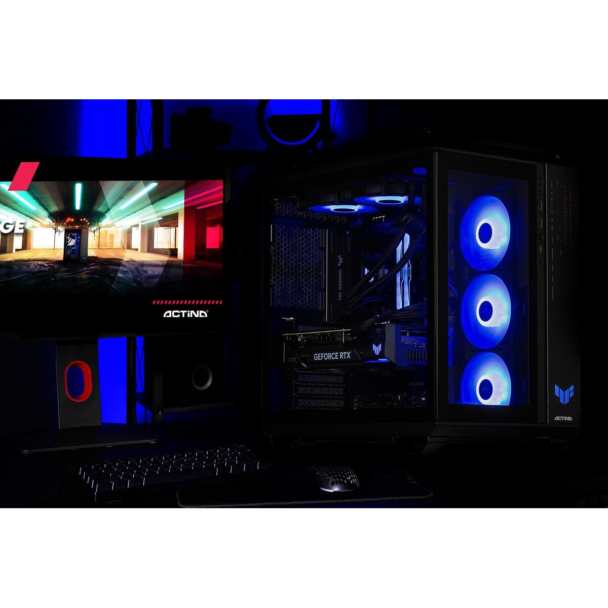 Desktop PC Actina KOMACNGIP0182 32 GB RAM 2 TB SSD AMD Ryzen 7 9800X3D Desktop PC Actina KOMACNGIP0182 32 GB RAM 2 TB SSD AMD Ryzen 7 9800X3D