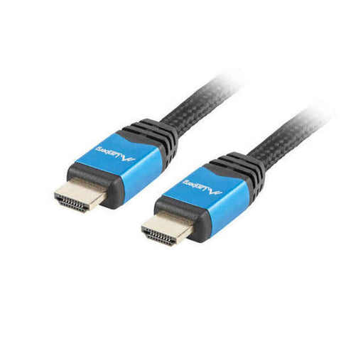 HDMI Cable Lanberg Black 4K Ultra HD Male Plug/Male Plug HDMI Cable Lanberg Black 4K Ultra HD Male Plug/Male Plug