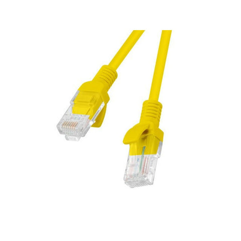UTP Category 5e Rigid Network Cable Lanberg PCU5-20CC-0025-Y Yellow 25 cm UTP Category 5e Rigid Network Cable Lanberg PCU5-20CC-0025-Y Yellow 25 cm