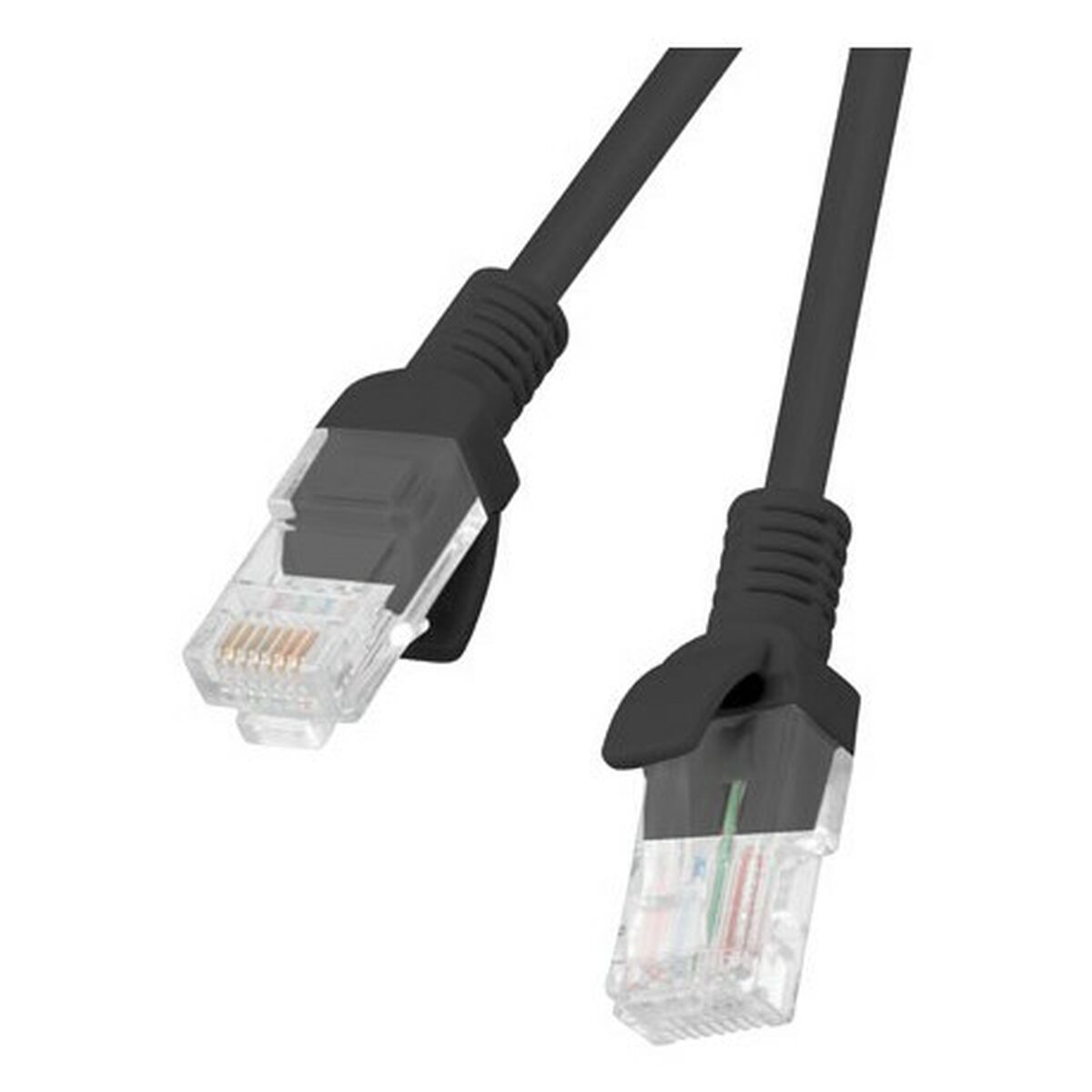 UTP Category 5e Rigid Network Cable Lanberg PCU5-20CC-0200-BK Black 2 m UTP Category 5e Rigid Network Cable Lanberg PCU5-20CC-0200-BK Black 2 m