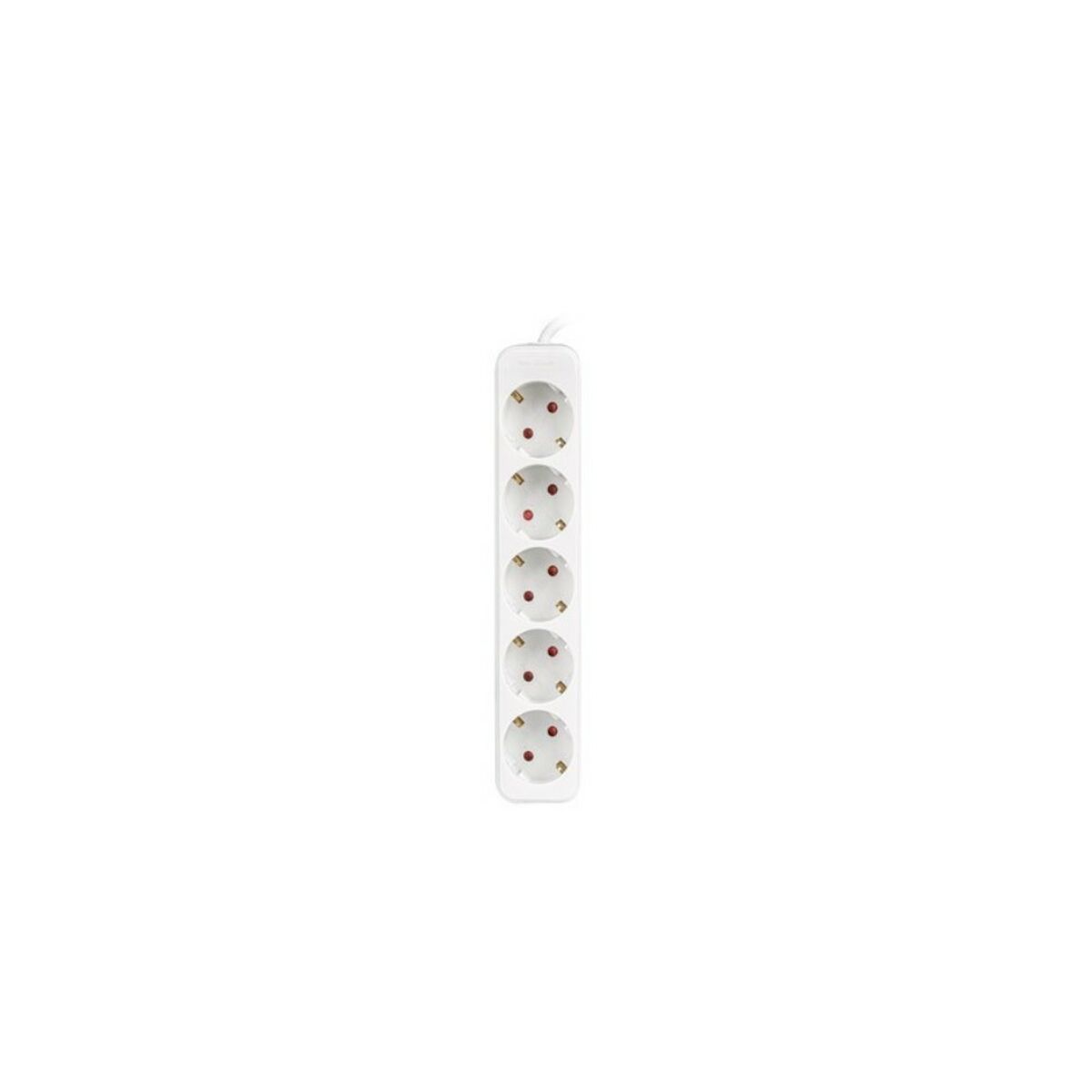 Power Strip - 5 Sockets Schuko Lanberg 1,5 m White Power Strip - 5 Sockets Schuko Lanberg 1,5 m White