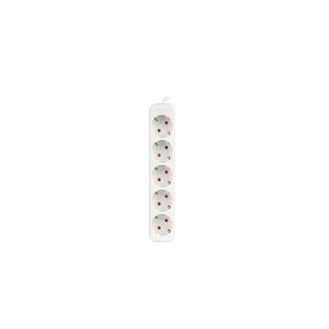 Power Strip - 5 Sockets Schuko Lanberg 1,5 m White Power Strip - 5 Sockets Schuko Lanberg 1,5 m White