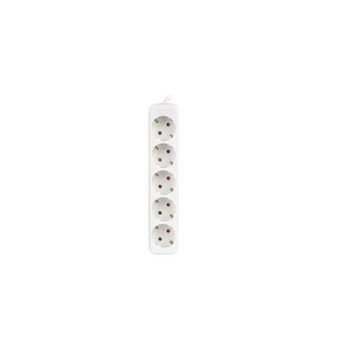 Power Strip - 5 Sockets Schuko Lanberg 2500 W 3 m White Power Strip - 5 Sockets Schuko Lanberg 2500 W 3 m White
