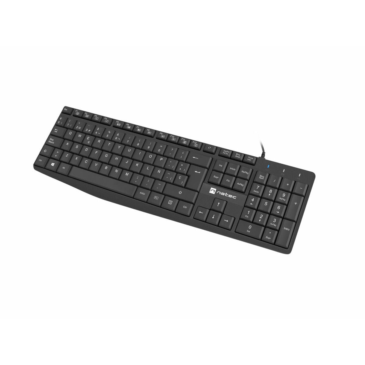Keyboard Natec NKL-1948 Spanish Qwerty Keyboard Natec NKL-1948 Spanish Qwerty