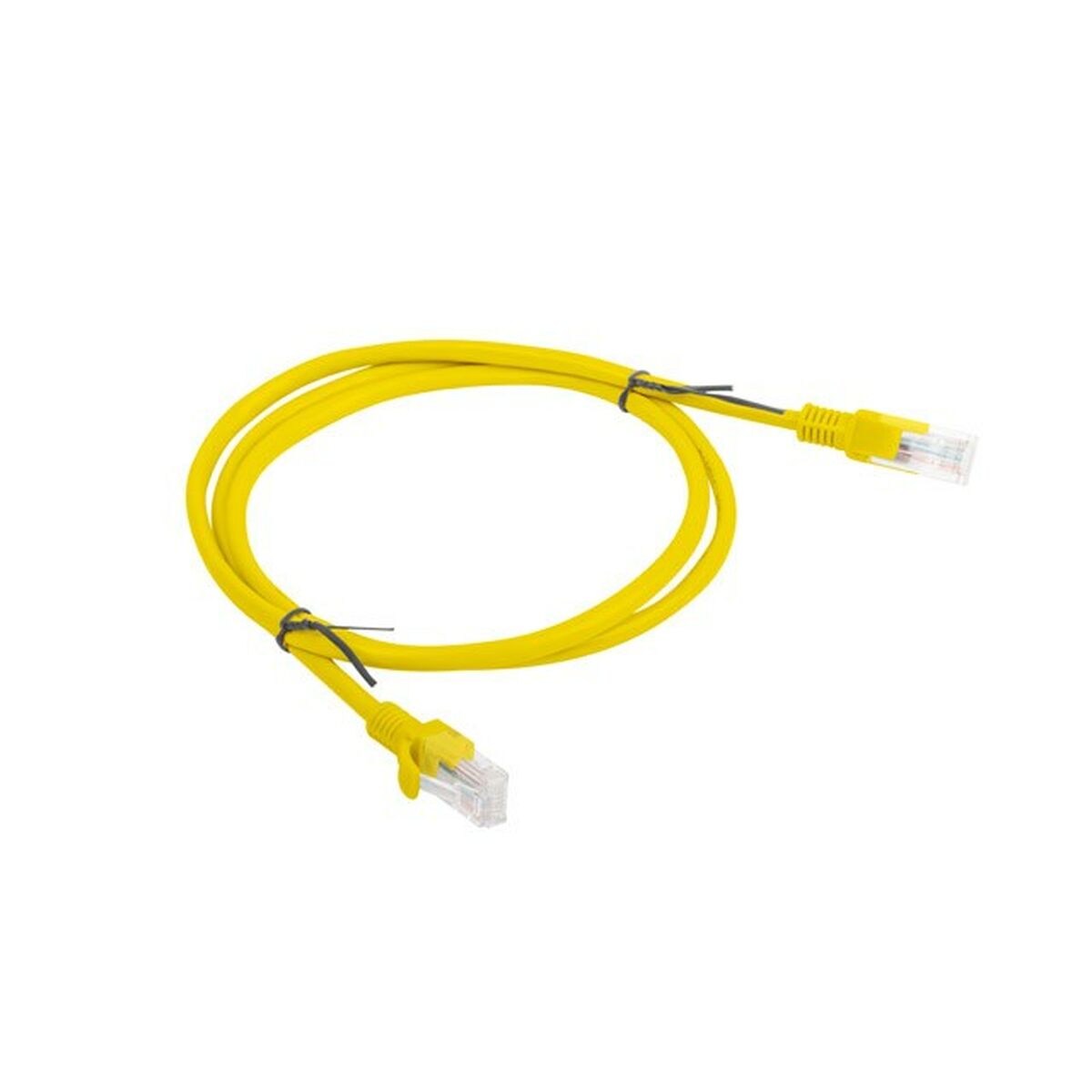 UTP Category 5e Rigid Network Cable Lanberg PCU5-20CC-0100-Y Yellow 1 m UTP Category 5e Rigid Network Cable Lanberg PCU5-20CC-0100-Y Yellow 1 m
