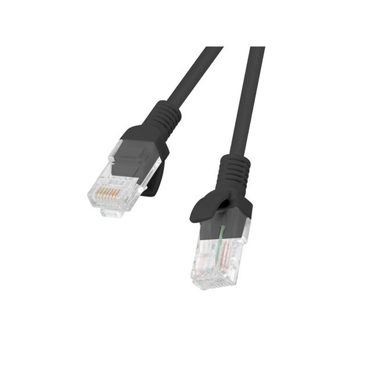 UTP Category 6 Rigid Network Cable Lanberg PCU6-20CC-0100-BK Black 1 m UTP Category 6 Rigid Network Cable Lanberg PCU6-20CC-0100-BK Black 1 m