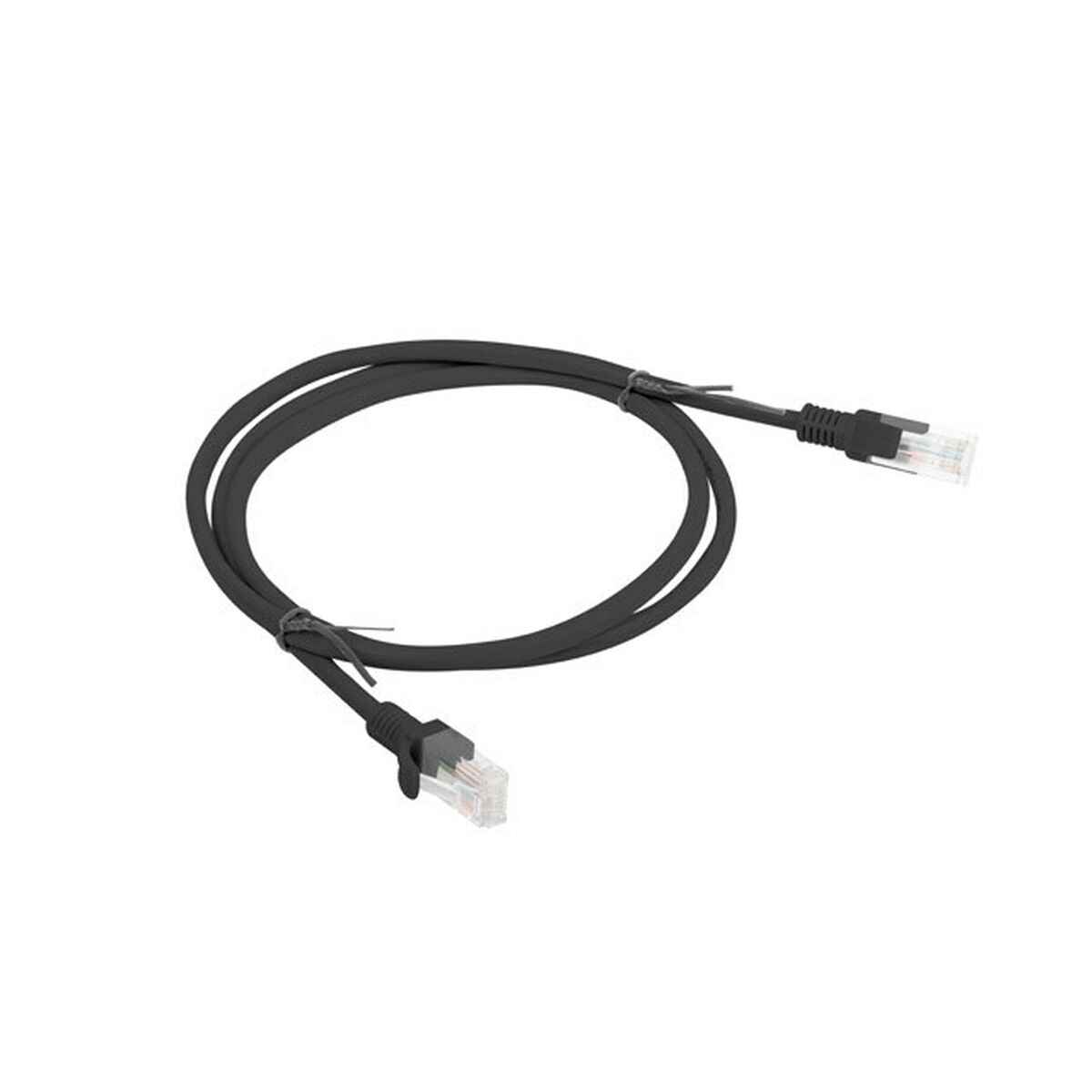 UTP Category 6 Rigid Network Cable Lanberg PCU6-20CC-0100-BK Black 1 m UTP Category 6 Rigid Network Cable Lanberg PCU6-20CC-0100-BK Black 1 m