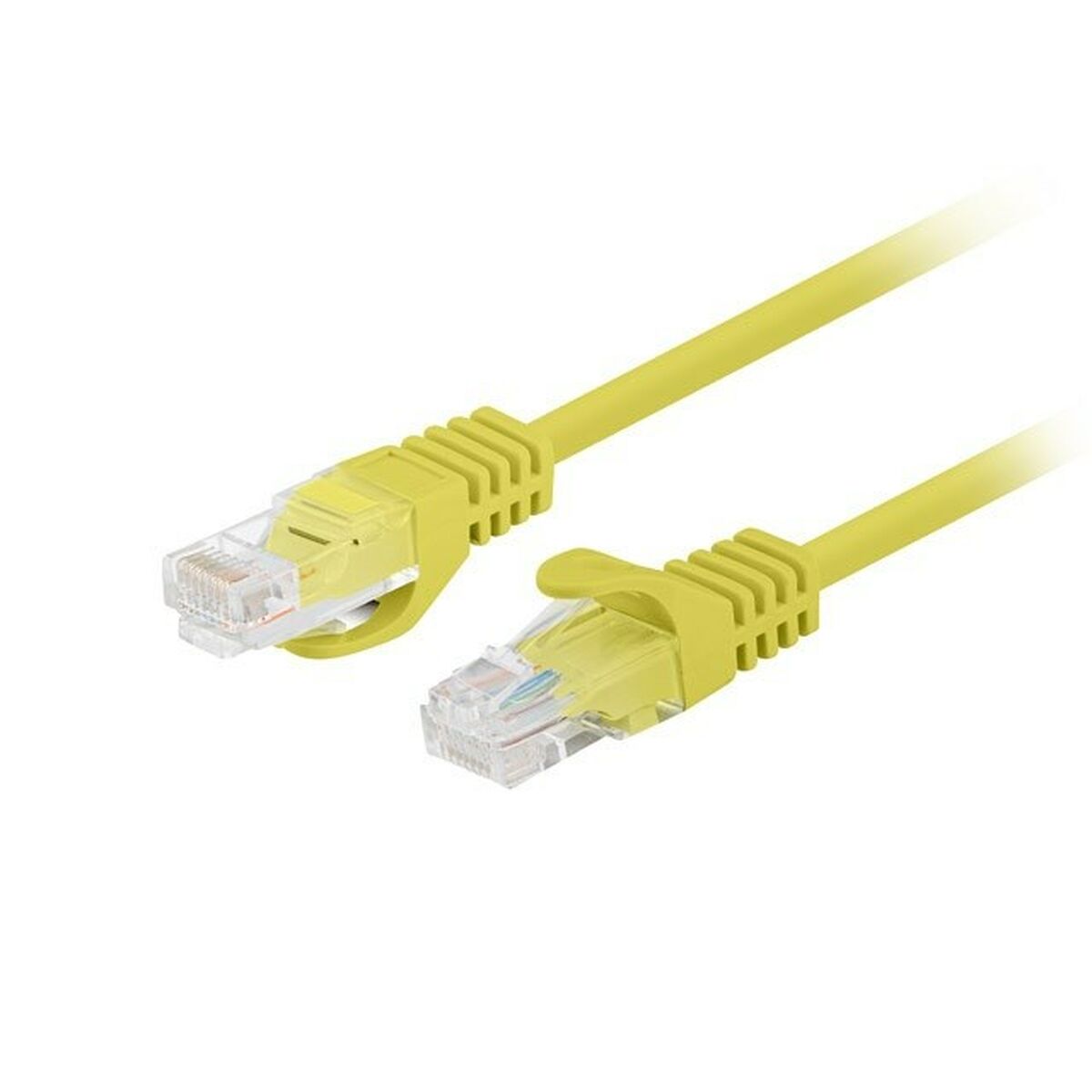 UTP Category 6 Rigid Network Cable Lanberg PCU6-20CC-0100-Y Yellow 1 m UTP Category 6 Rigid Network Cable Lanberg PCU6-20CC-0100-Y Yellow 1 m