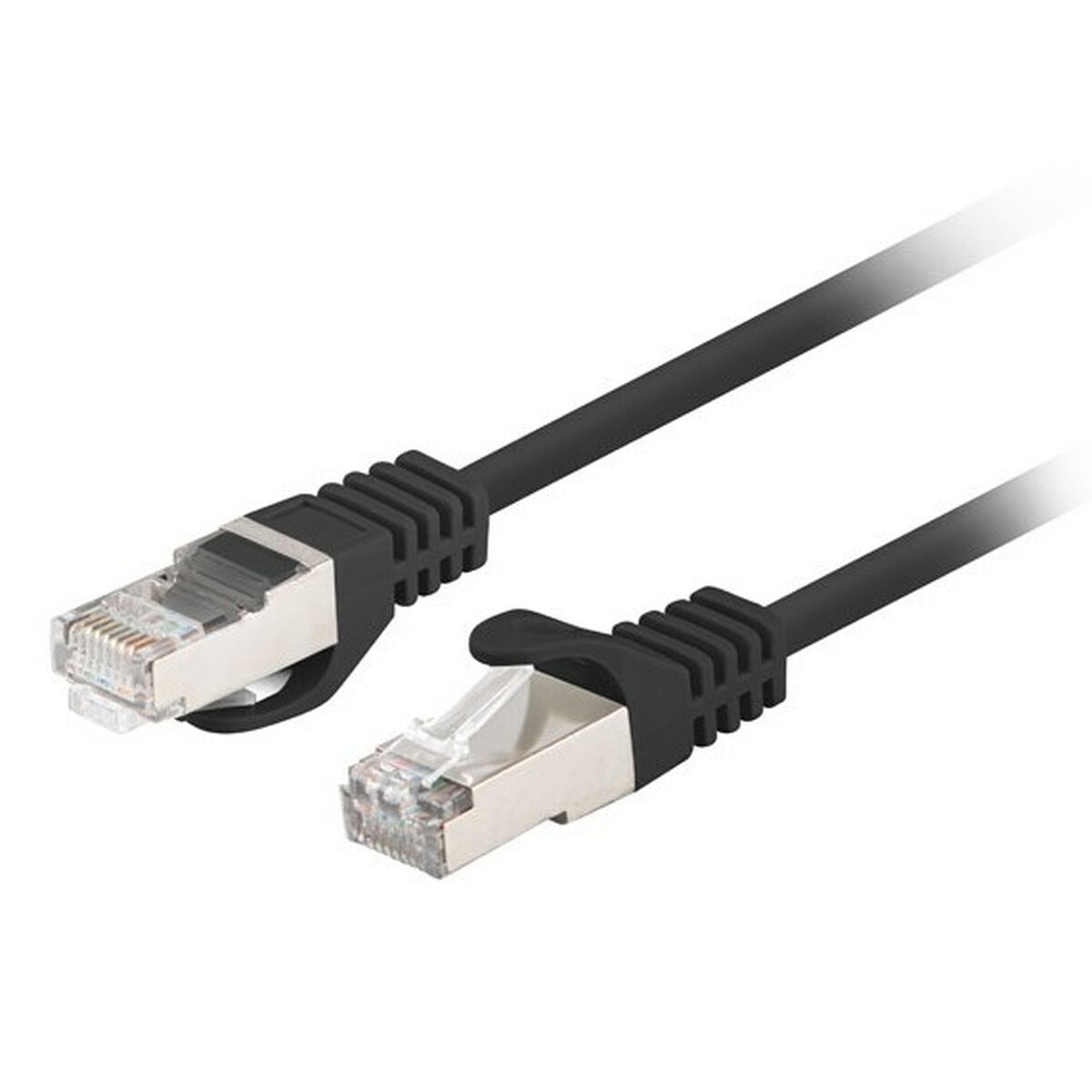 UTP Category 6 Rigid Network Cable Lanberg PCF6-20CC-0150-BK Black 1,5 m UTP Category 6 Rigid Network Cable Lanberg PCF6-20CC-0150-BK Black 1,5 m
