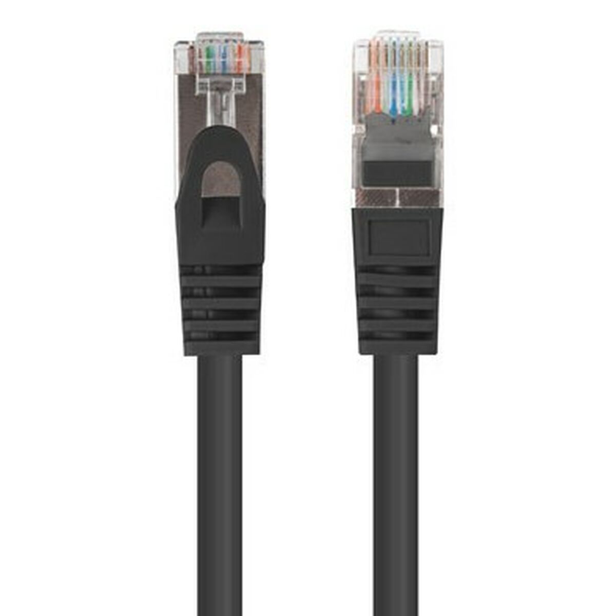 UTP Category 6 Rigid Network Cable Lanberg PCF6-20CC-0200-BK Black 2 m UTP Category 6 Rigid Network Cable Lanberg PCF6-20CC-0200-BK Black 2 m