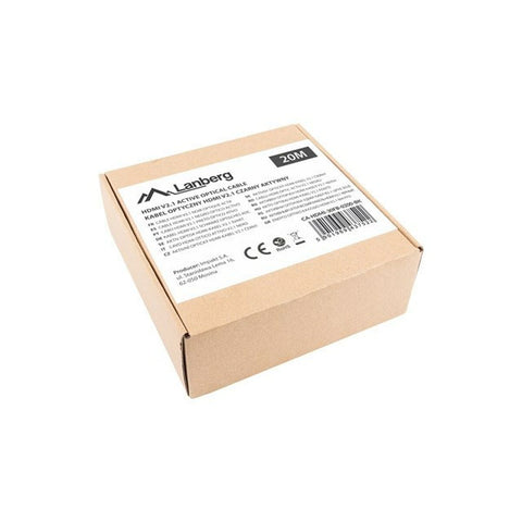 HDMI Cable Lanberg CA-HDMI-30FB-0200-BK HDMI Cable Lanberg CA-HDMI-30FB-0200-BK