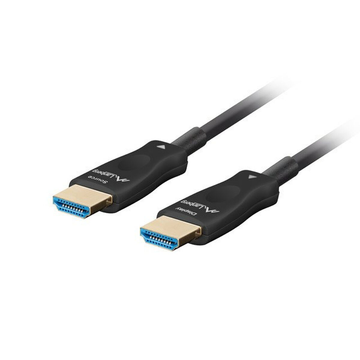 HDMI Cable Lanberg CA-HDMI-30FB-0200-BK HDMI Cable Lanberg CA-HDMI-30FB-0200-BK