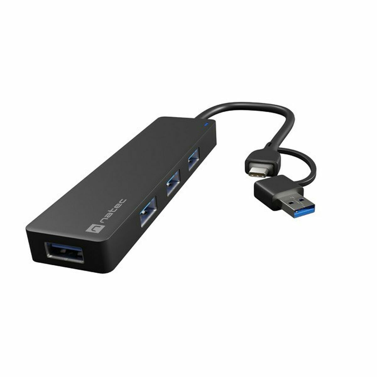 USB Hub Natec NHU-2023 Black USB Hub Natec NHU-2023 Black