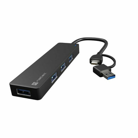 USB Hub Natec NHU-2023 Black USB Hub Natec NHU-2023 Black