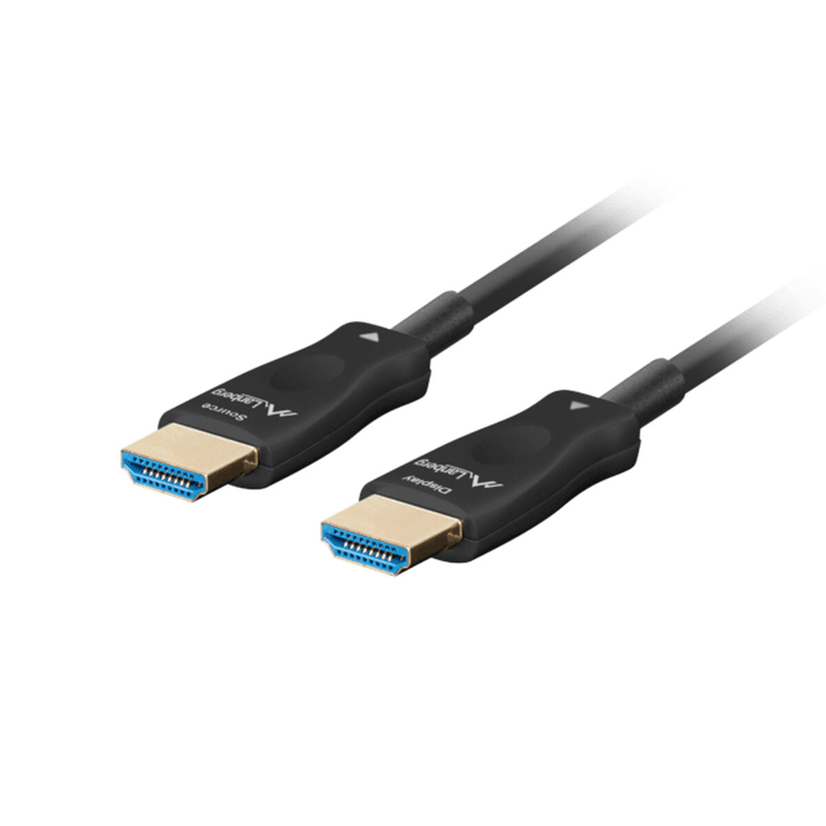 HDMI Cable Lanberg CA-HDMI-30FB-0100-BK Black 10 m HDMI Cable Lanberg CA-HDMI-30FB-0100-BK Black 10 m