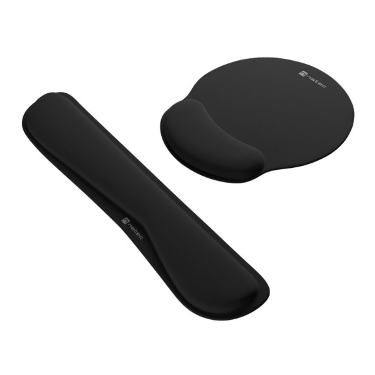 Mouse Mat Natec NPF-2195 Black Mouse Mat Natec NPF-2195 Black
