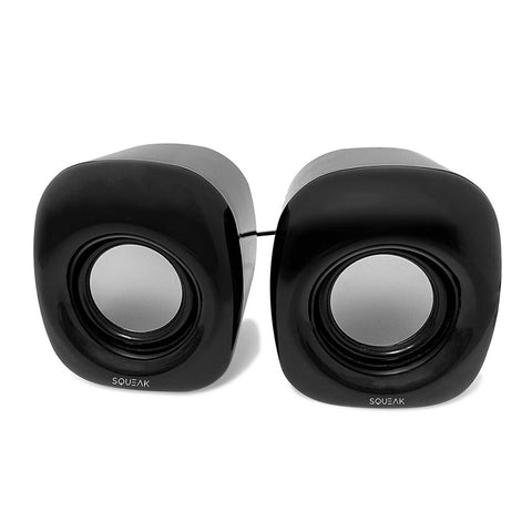 PC Speakers SQUEAK SQ1003 Black 8 W PC Speakers SQUEAK SQ1003 Black 8 W