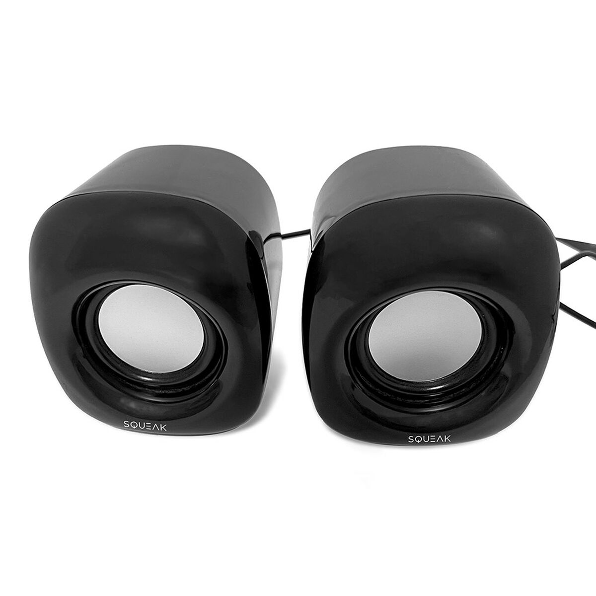 PC Speakers SQUEAK SQ1003 Black 8 W PC Speakers SQUEAK SQ1003 Black 8 W