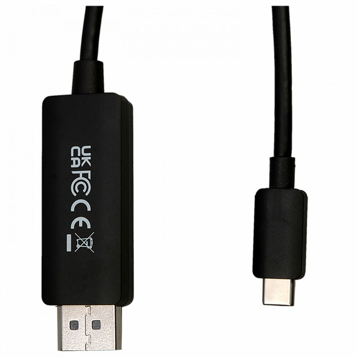 USB-C to DisplayPort Adapter V7 V7USBCDP14-2M Black 2 m 8K Ultra HD USB-C to DisplayPort Adapter V7 V7USBCDP14-2M Black 2 m 8K Ultra HD