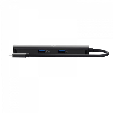 USB Hub V7 UCMINIDOCK-PT Black 100 W USB Hub V7 UCMINIDOCK-PT Black 100 W