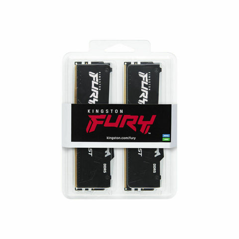 RAM Memory Kingston Beast RGB 16 GB 5600 MHz CL40 DDR5 RAM Memory Kingston Beast RGB 16 GB 5600 MHz CL40 DDR5