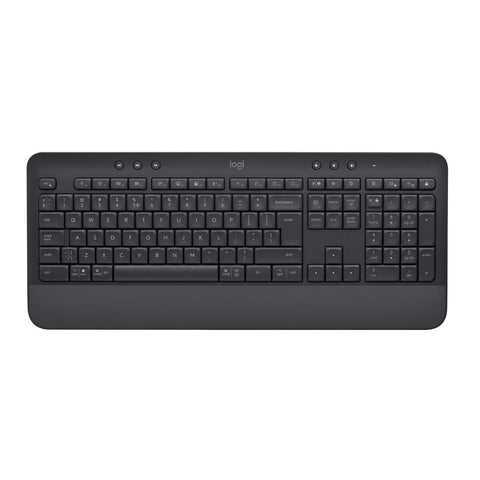 Keyboard Logitech K650 Graphite Spanish Qwerty Qwerty US Keyboard Logitech K650 Graphite Spanish Qwerty Qwerty US