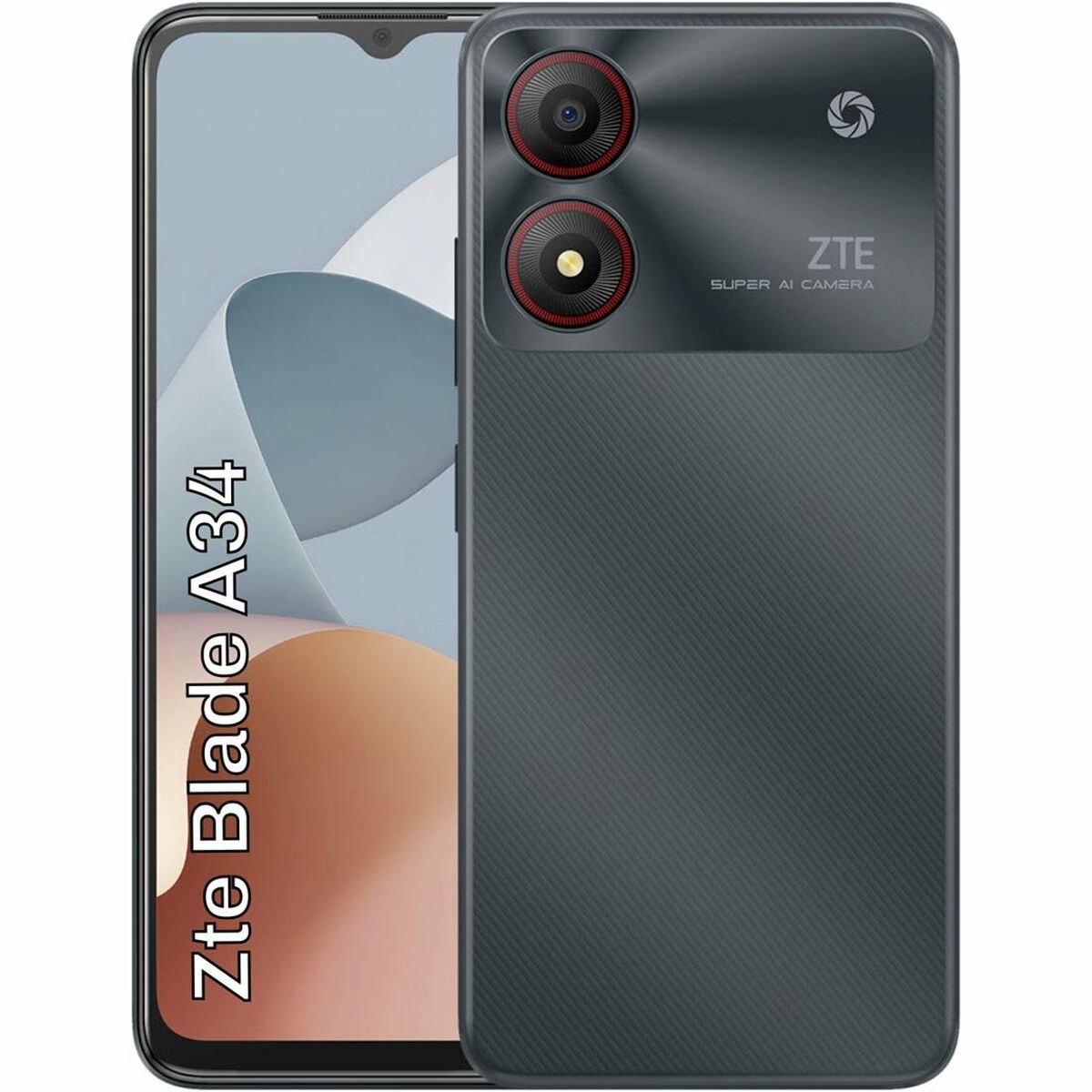 Smartphone ZTE Z2453/GY 6,6" 6 GB RAM 64 GB Grey Unisoc SC9863A Bluetooth Smartphone ZTE Z2453/GY 6,6" 6 GB RAM 64 GB Grey Unisoc SC9863A Bluetooth