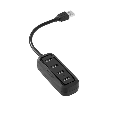 USB Hub Vention VAS-J43-B050 Black (1 Unit) USB Hub Vention VAS-J43-B050 Black (1 Unit)