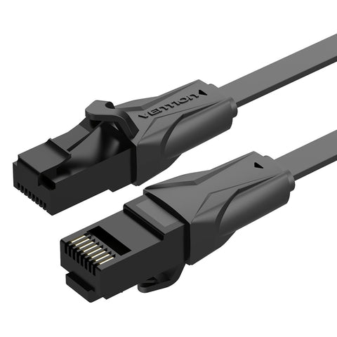 UTP Category 6 Rigid Network Cable Vention IBABL Black 10 m UTP Category 6 Rigid Network Cable Vention IBABL Black 10 m