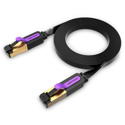 UTP Category 6 Rigid Network Cable Vention ICABL Black 10 m UTP Category 6 Rigid Network Cable Vention ICABL Black 10 m