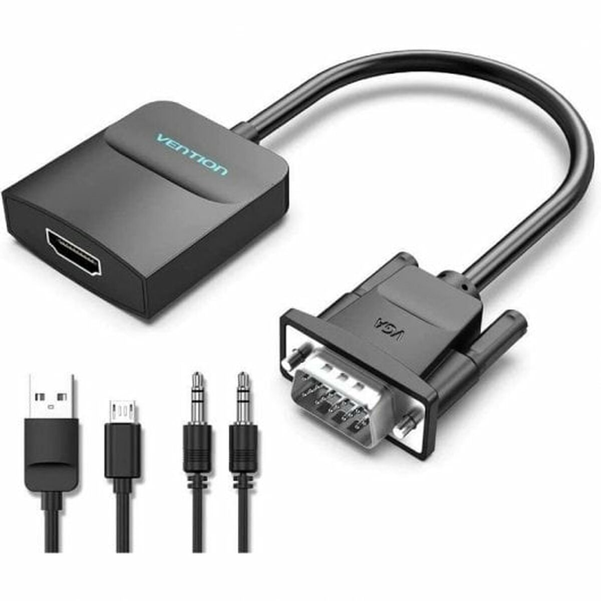 HDMI Cable Vention ACNBB Black 15 cm HDMI Cable Vention ACNBB Black 15 cm